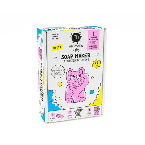Nailmatic Kids Soap Maker Muilo gaminimo rinkinys vaikams, Kitty