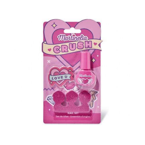 Martinelia Crush Nail Set Vaikiškas rinkinys nagų priežiūrai, Pink