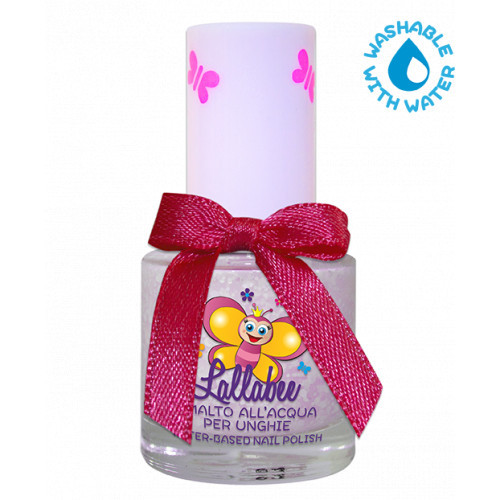 Lallabee Water-Based Nail Polish Vandens pagrindo nagų lakas vaikams, Floret Of Glitter