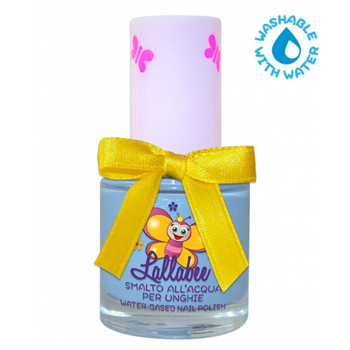 Lallabee Water-Based Nail Polish Vandens pagrindo nagų lakas vaikams, Pearly Turquoise Fairy