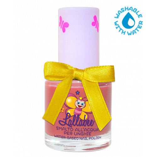 Lallabee Water-Based Nail Polish Vandens pagrindo nagų lakas vaikams, Coral