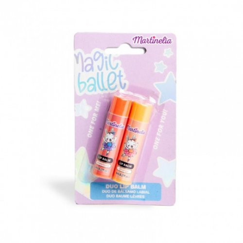 Martinelia Magic Ballet Duo Lip Balm Lūpų balzamų rinkinys vaikams, 2x4g