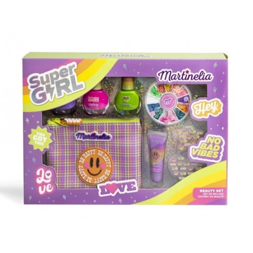 Martinelia Super Girl Beauty Set Kosmetikos rinkinys vaikams, 1 vnt.