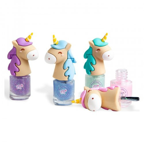 Martinelia Magic Unicorn Nail Polish Žėrintis nagų lakas vaikams, Purple