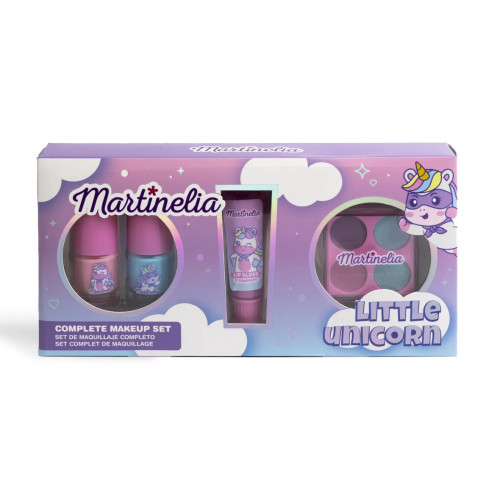 Martinelia Little Unicorn Complete Makeup Set Kosmetikos priemonių rinkinys mergaitėms