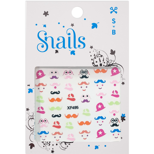 Snails nagų lipdukai, Ponas Bulvė