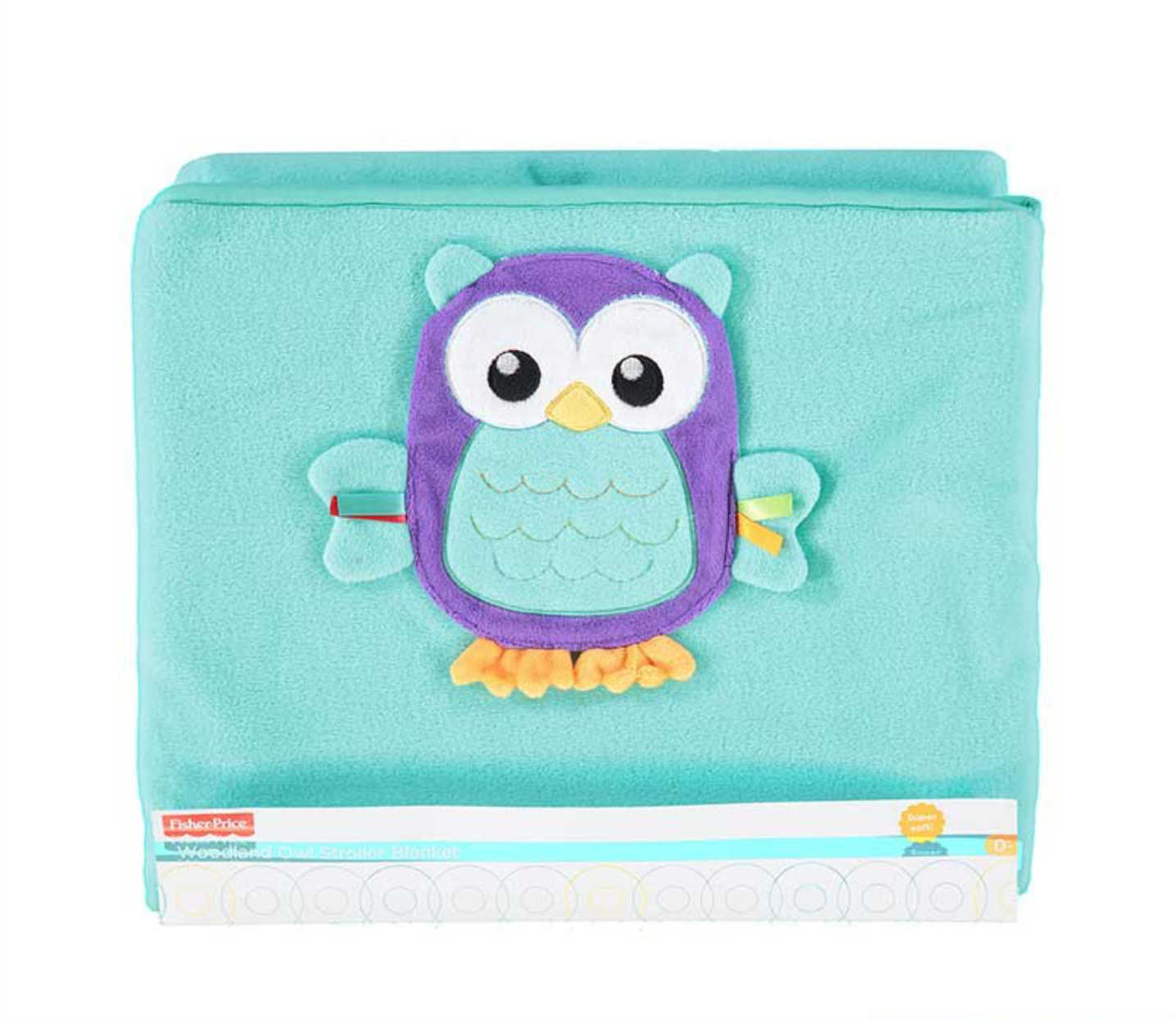 FISHER PRICE vežimėlio užklotas WOODLAND OWL