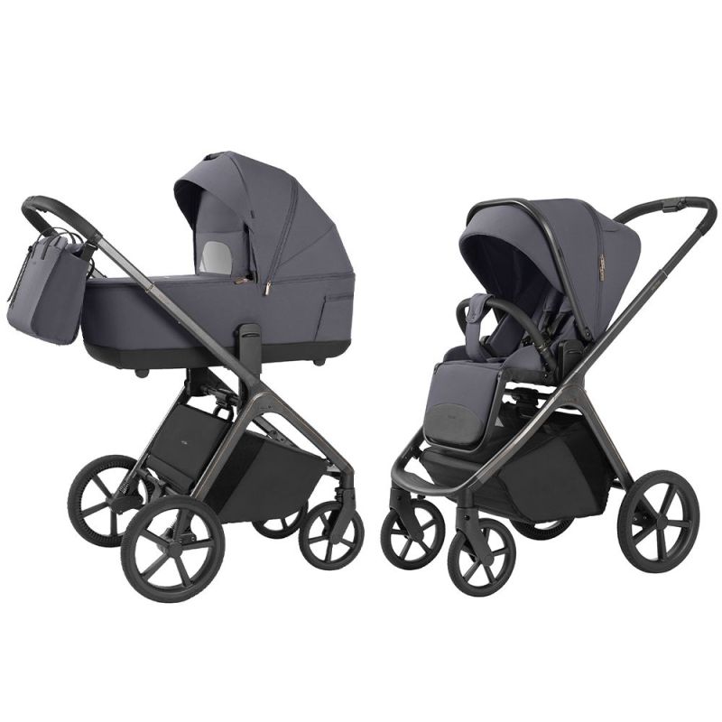 2in1 vežimėlis Carrello Vector 2025, Ultimate grey