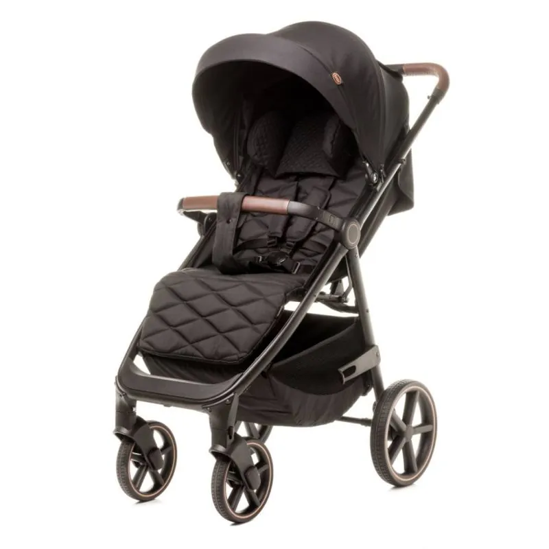 4BABY SPORTINIS VEŽIMĖLIS STINGER PRO, JUODAS