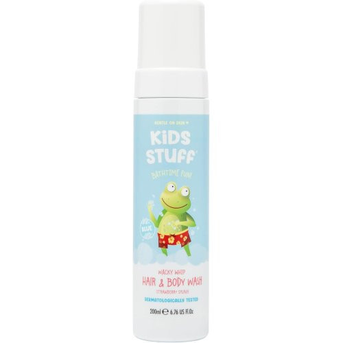 Kids Stuff Crazy Wacky Whip Hair and Body Wash Vaikiškas šampūnas ir kūno prausiklis viename, Blue
