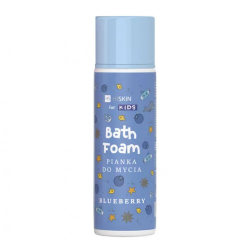 HiSkin Bath Foam Spray Vonios putos-prausiklis, Blueberry