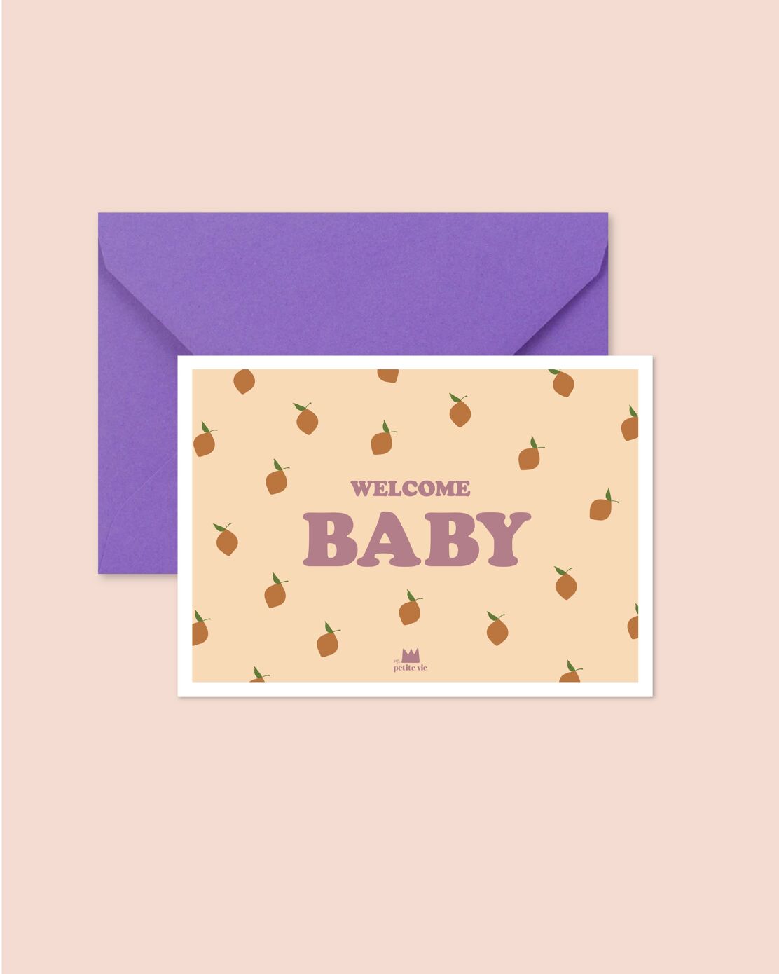 Ma Petite Vie atvirutė - Welcome Baby