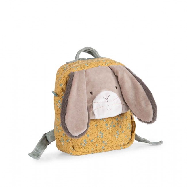 Moulin Roty - kuprinė - Clay rabbit backpack Trois Petits Lapins