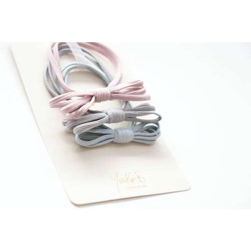 Yuko B. - plaukų gumytės - Trio Classic chic hair elastics