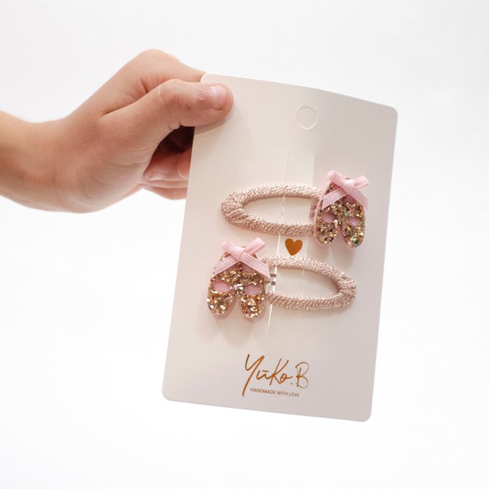 Yuko B. - segtukai balerina - Ballet Barrettes - Paris Collection