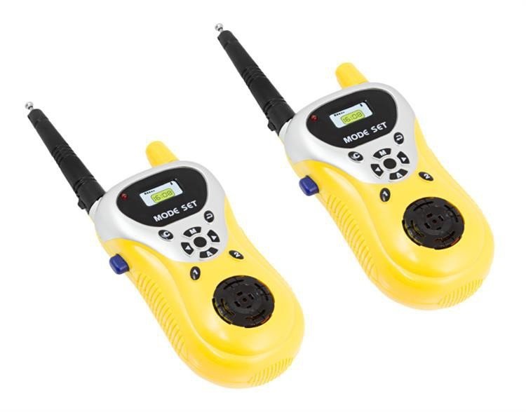 Racijų komplektas su ištraukiamomis teleskopinėmis antenomis WALKIE-TALKIE