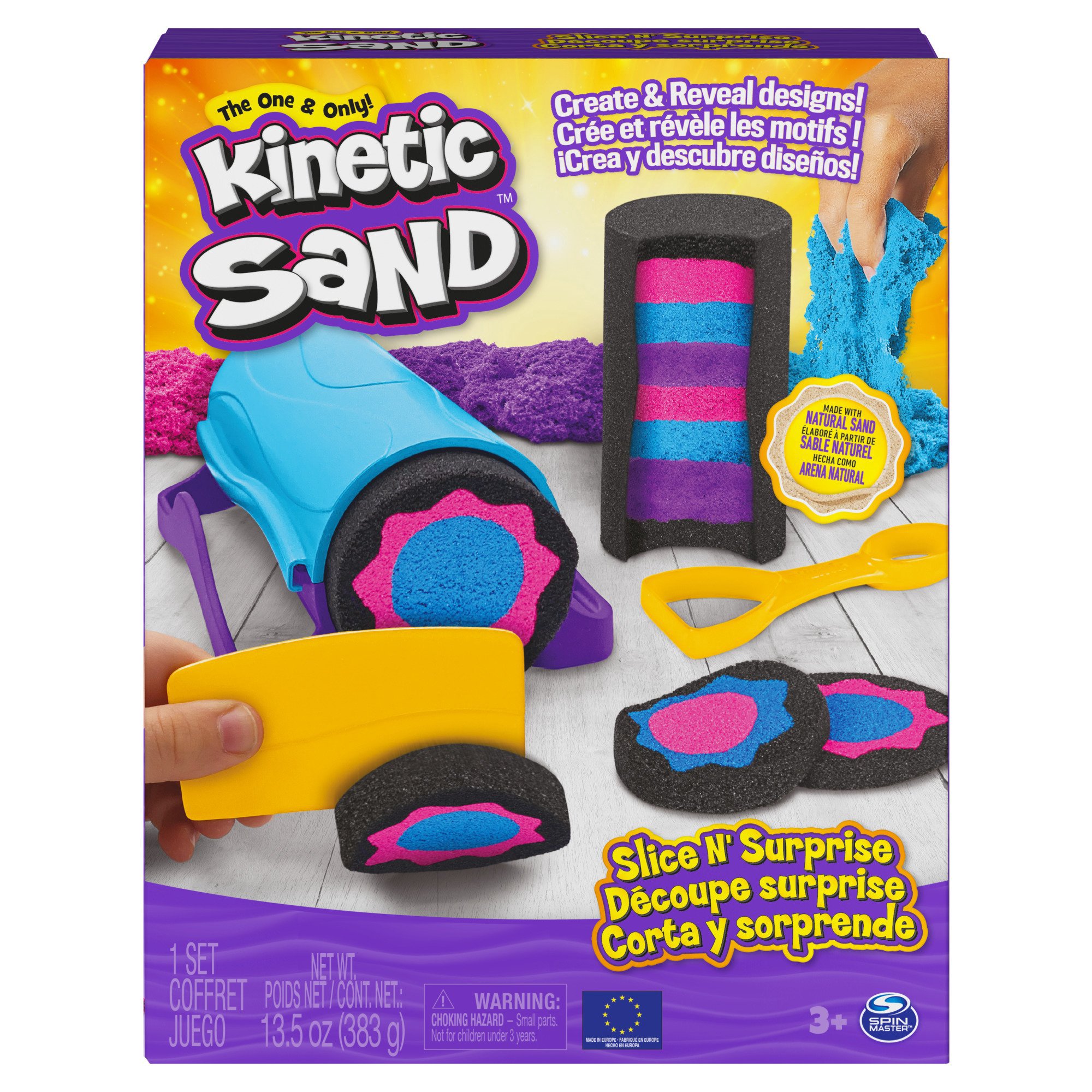 Rinkinys KINETIC SAND „Siurprizas“