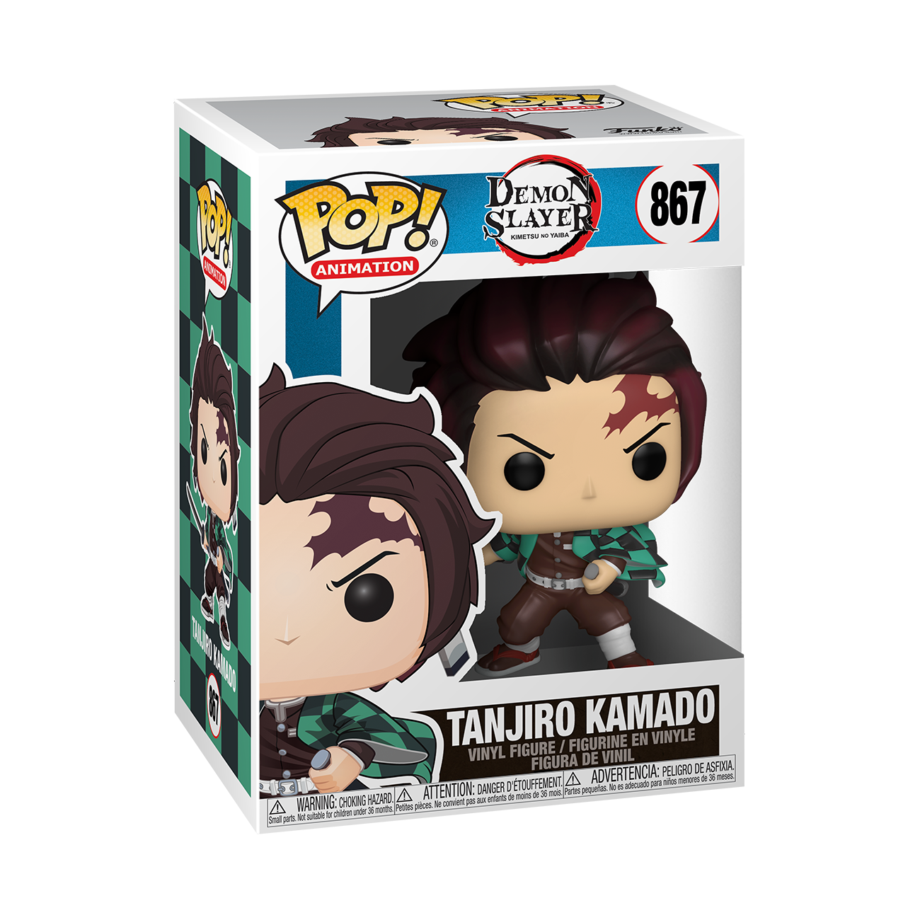 FUNKO POP! Vinilinė figūrėlė: Demon Slayer - Tanjiro Kamado