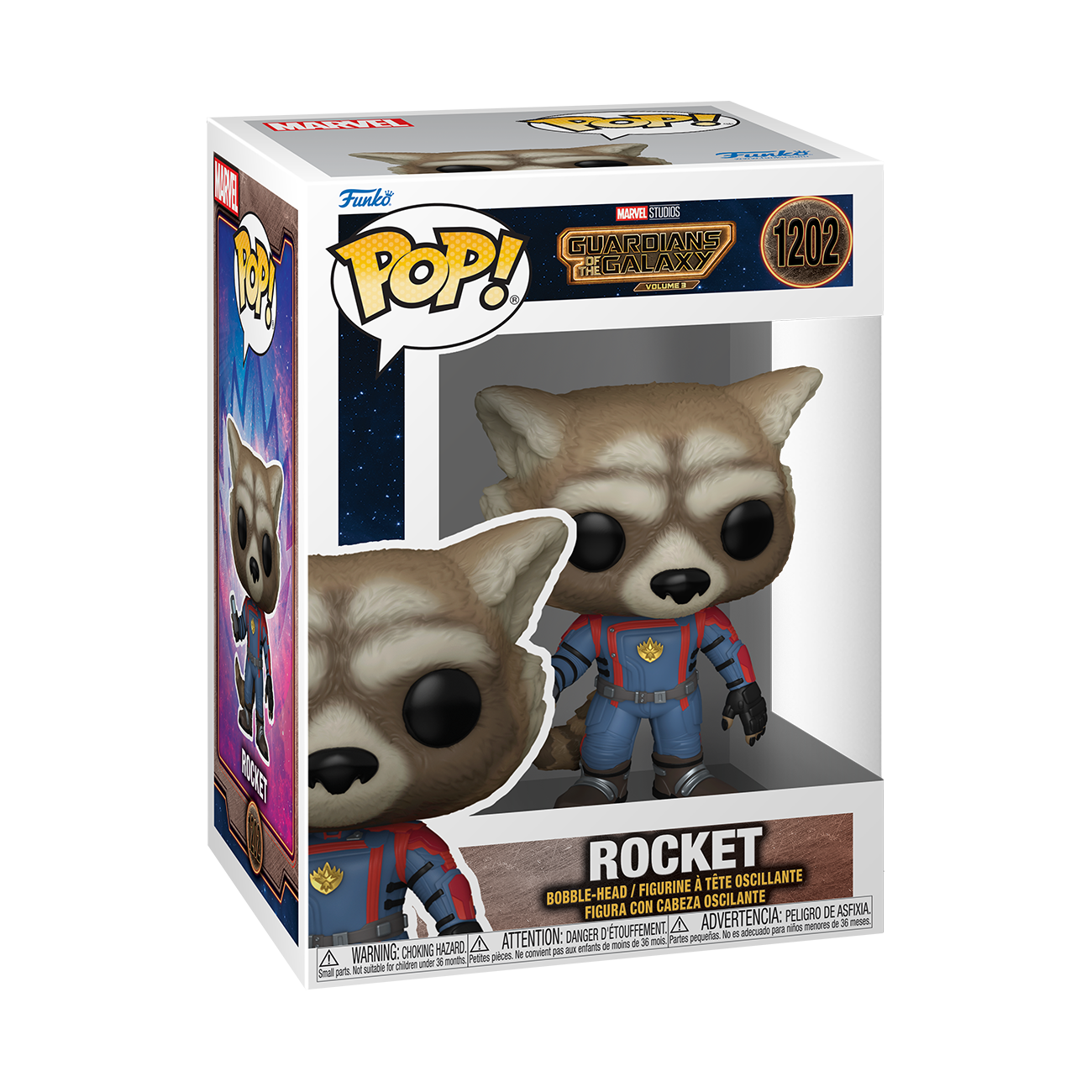 Vinilinė figūrėlė FUNKO POP Guardians of The Galaxy 3 - Rocket