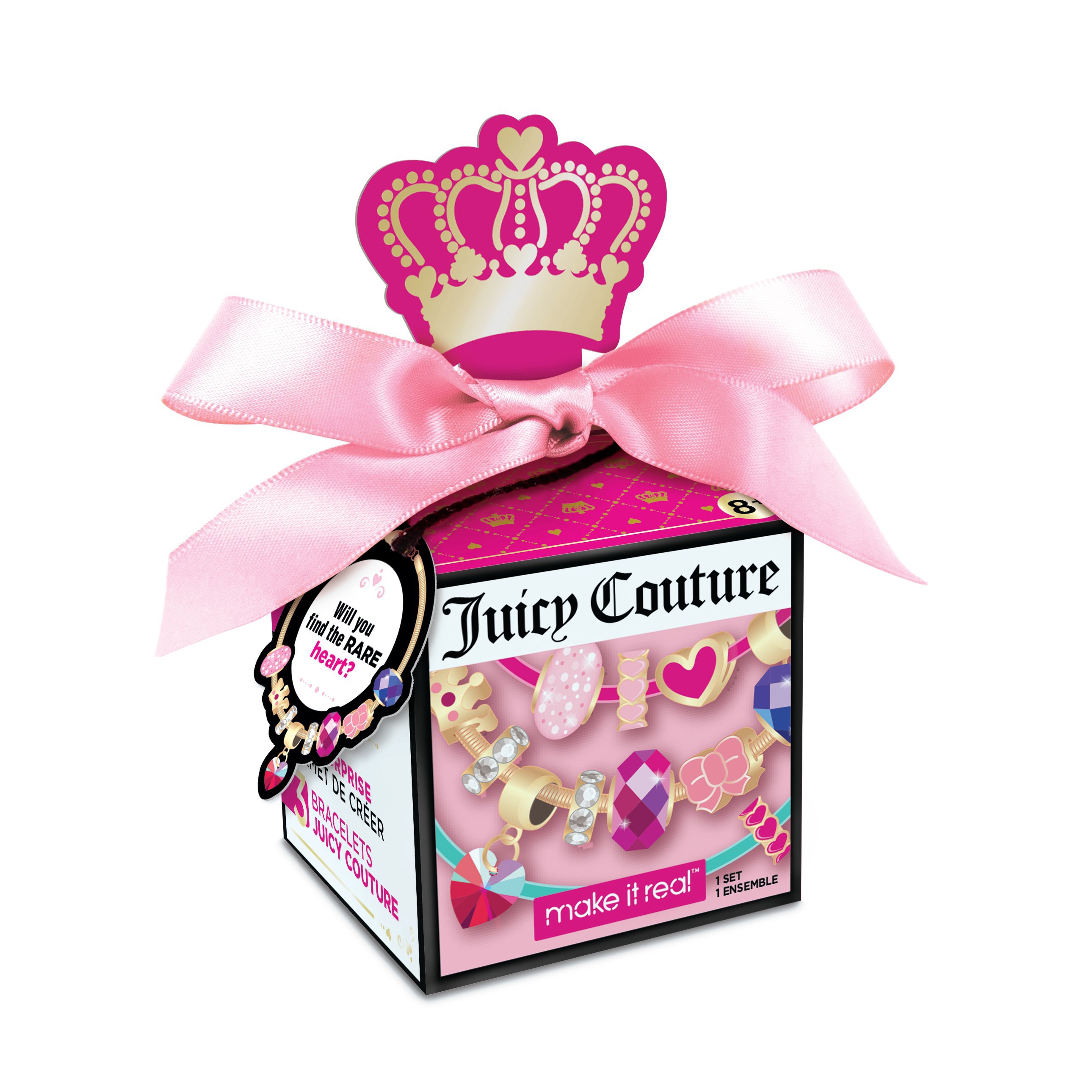 MAKE IT REAL „Juicy Couture“ papuošalų gaminimo rinkinys-siurprizas