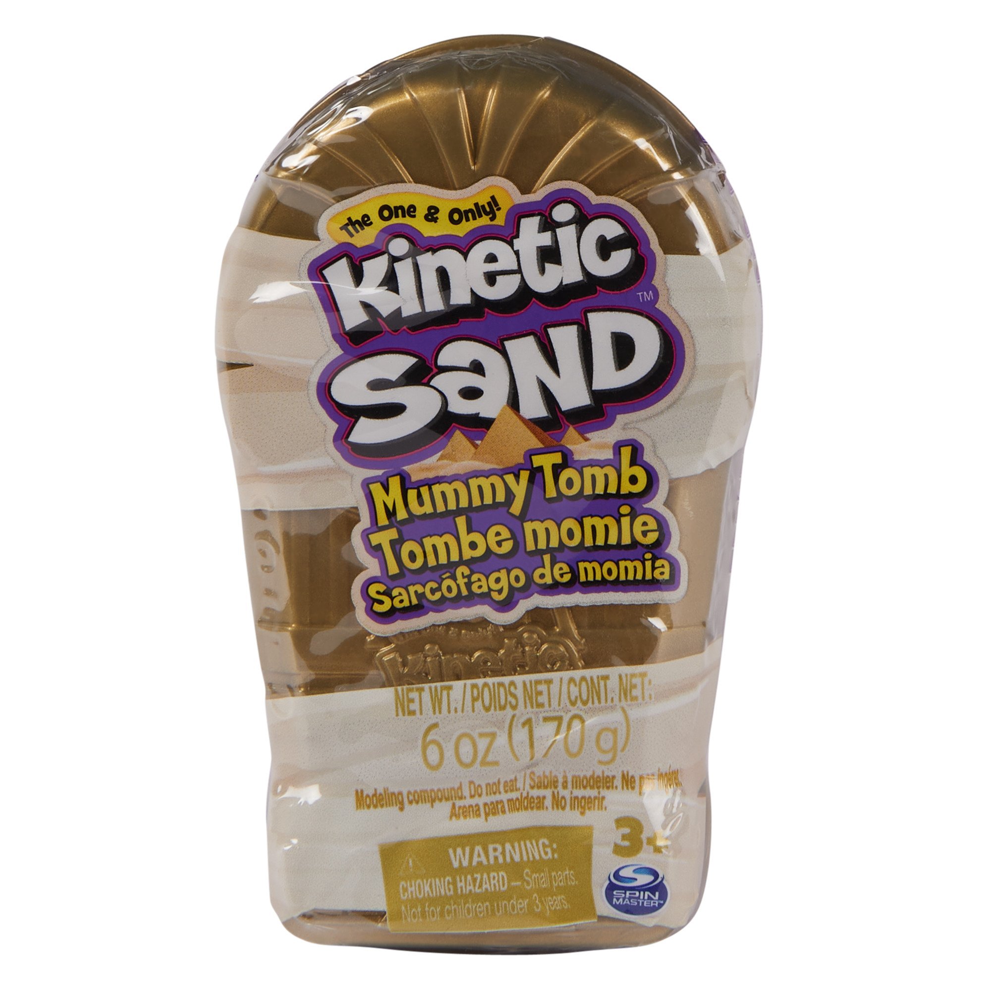 KINETIC SAND Kinetinio smėlio rinkinys „Mumijos kapas“