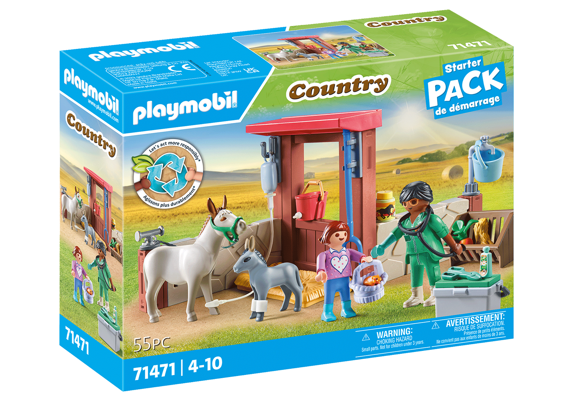 PLAYMOBIL COUNTRY Kaimo veterinaras 71471