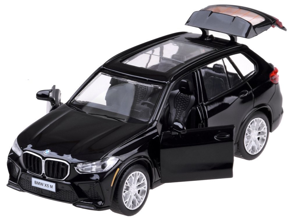 BMW X5M metalinis modelis, juodas