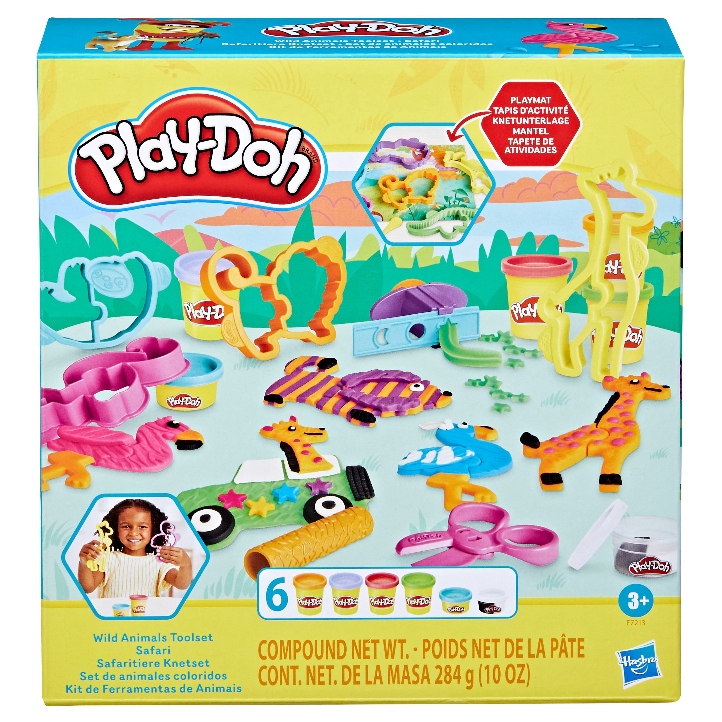 PLAY-DOH playset Wild animals