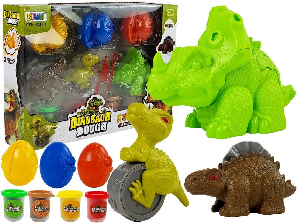 Plastilino rinkinys “Dinozaurai”