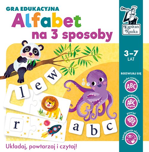 Edukacinis žaidimas - Abėcėlė trimis būdais