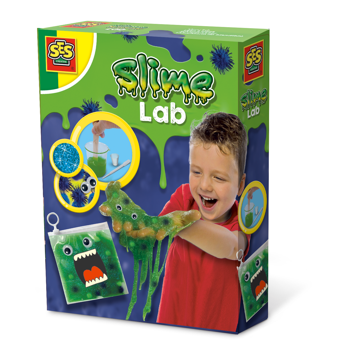 SES Slime laboratorija - monstras