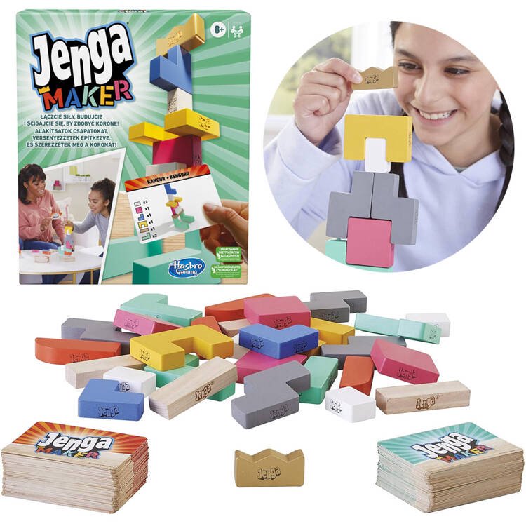 Stalo žaidimas Jenga Maker, Lenkų kalba