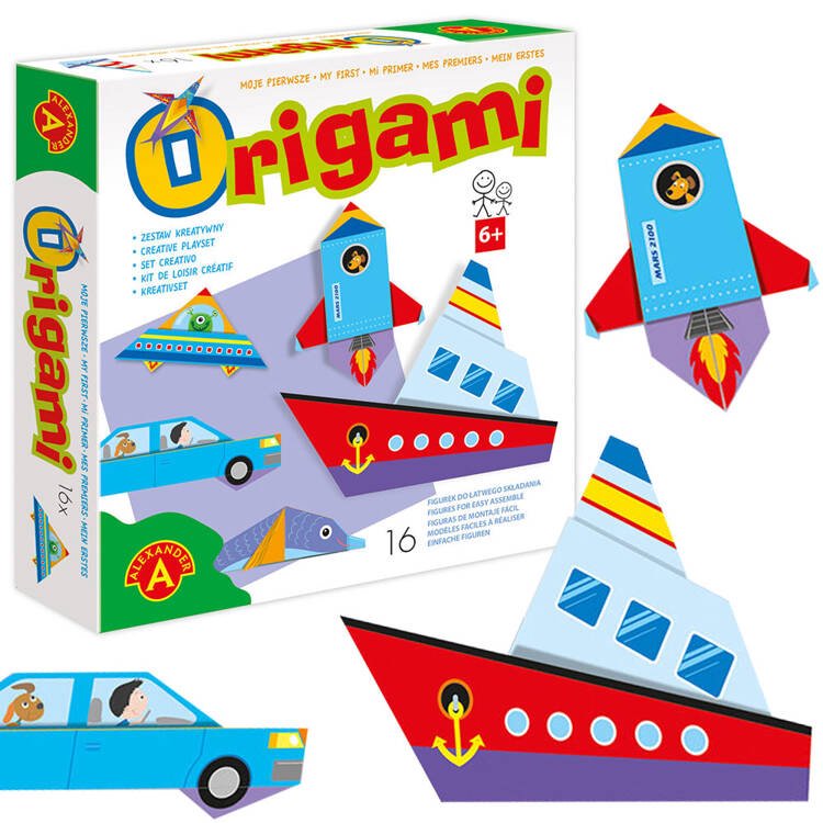 Kūrybinis rinkinys - Origami transporto priemonės