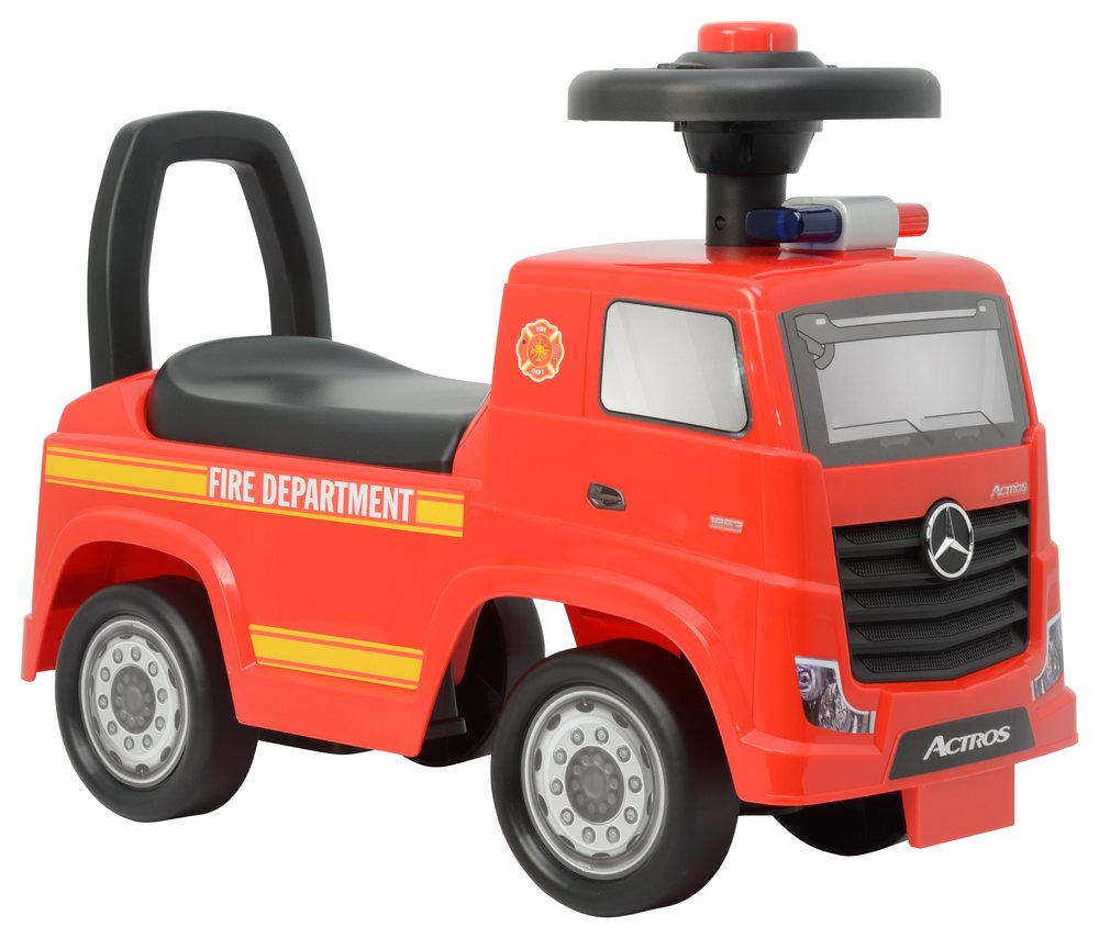 Paspiriamas automobilis - Mercedes Actros Police Rider 3316A, raudonas