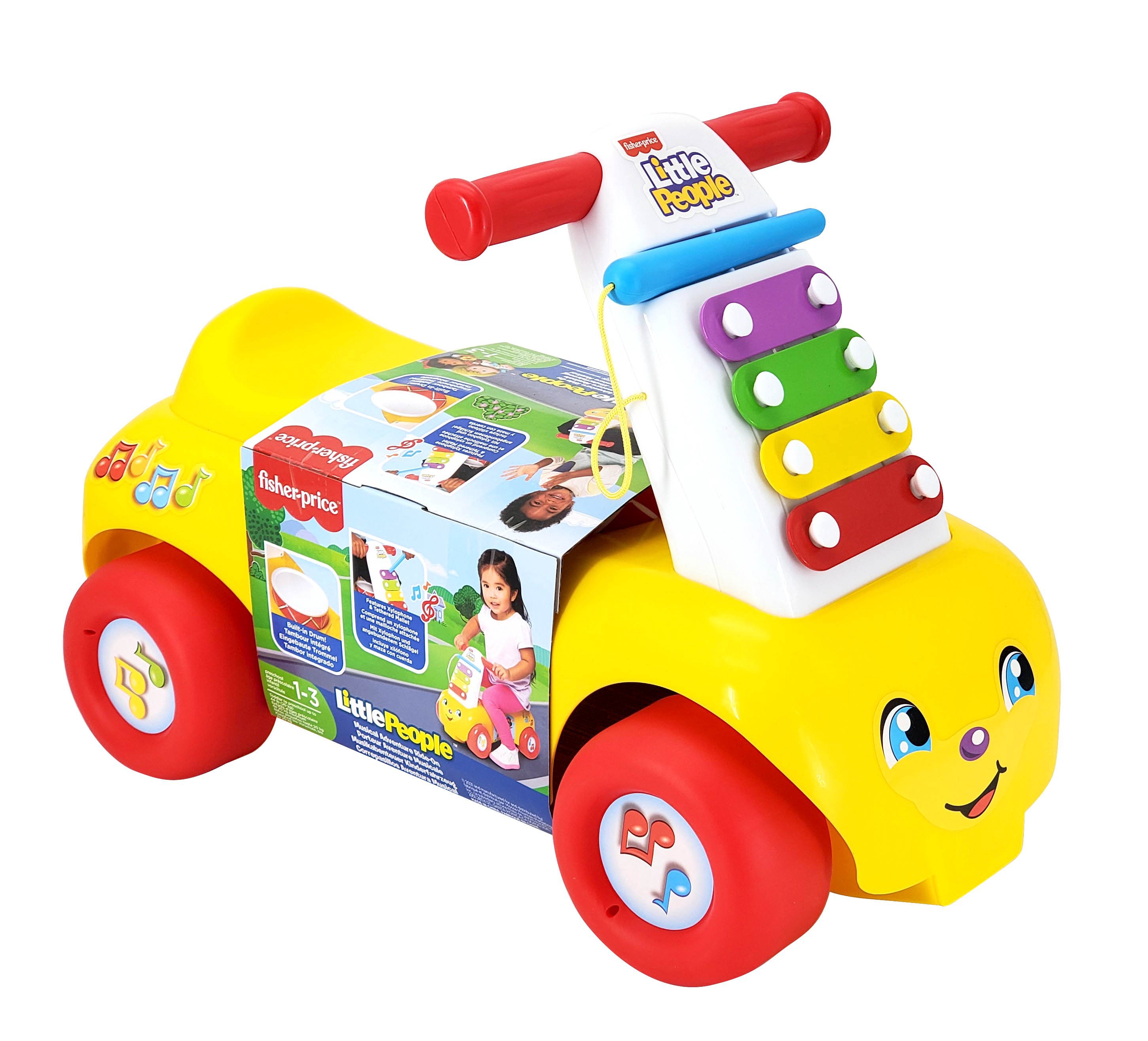 FISHER-PRICE Mašinėlė-paspirtukas „Muzikiniai nuotykiai“