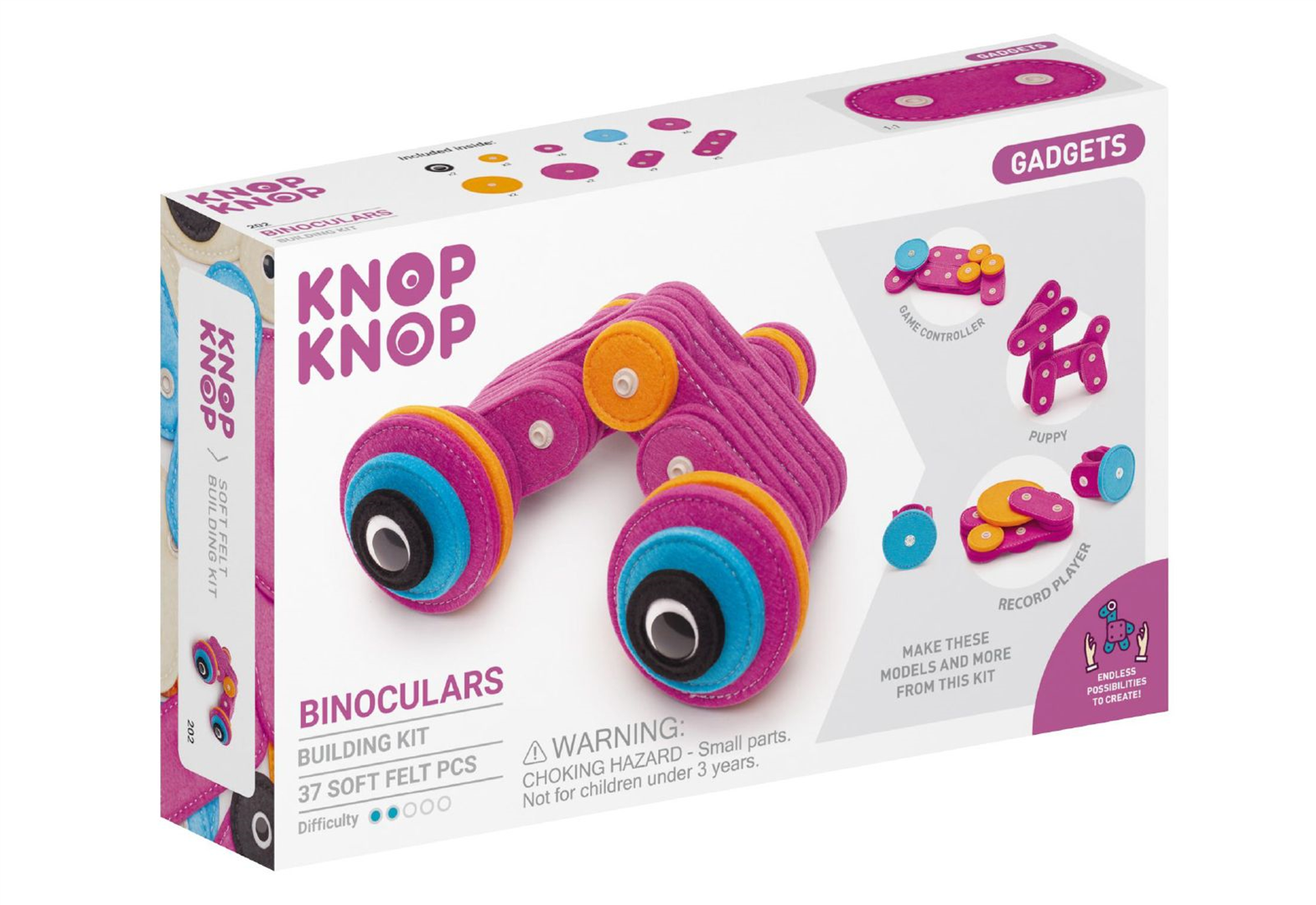 Konstruktorius KNOP KNOP Žiūronai, 3+