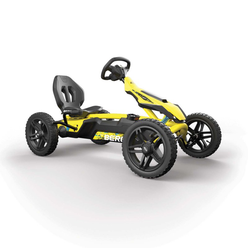 RALLY DRT Yellow BFR-3 pedalinis kartingas