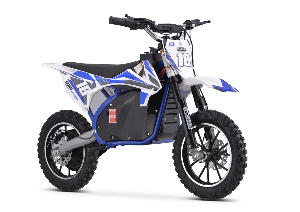 Elektrinis motociklas Trail King, mėlynas