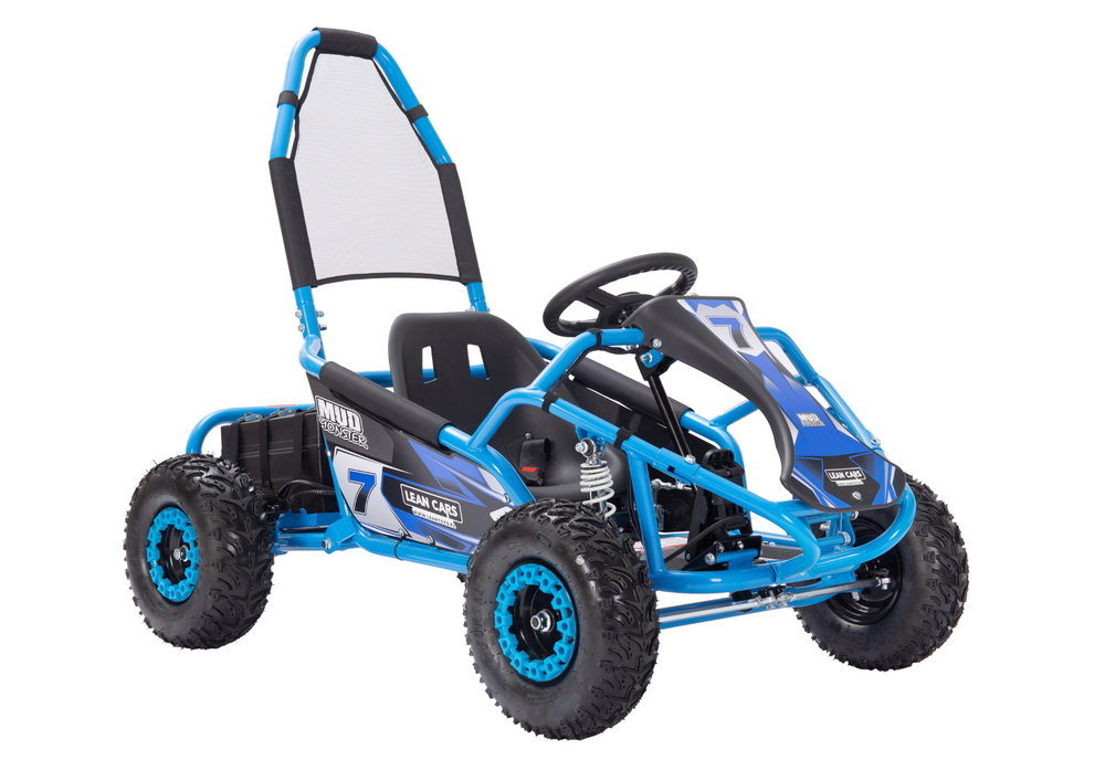 Elektrinis Buggy automobilis PREDATOR mėlynas