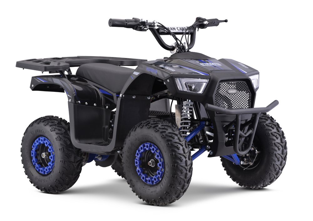 Elektrinis keturratis Outlander ATV, mėlynas