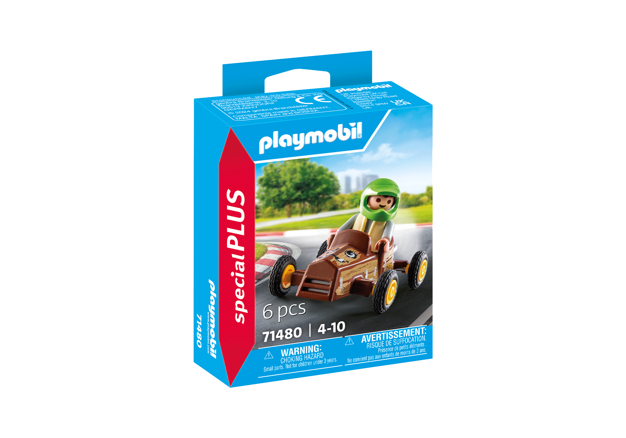 PLAYMOBIL SPECIAL PLUS Vaikas su lenktyniniu automobiliu 71480