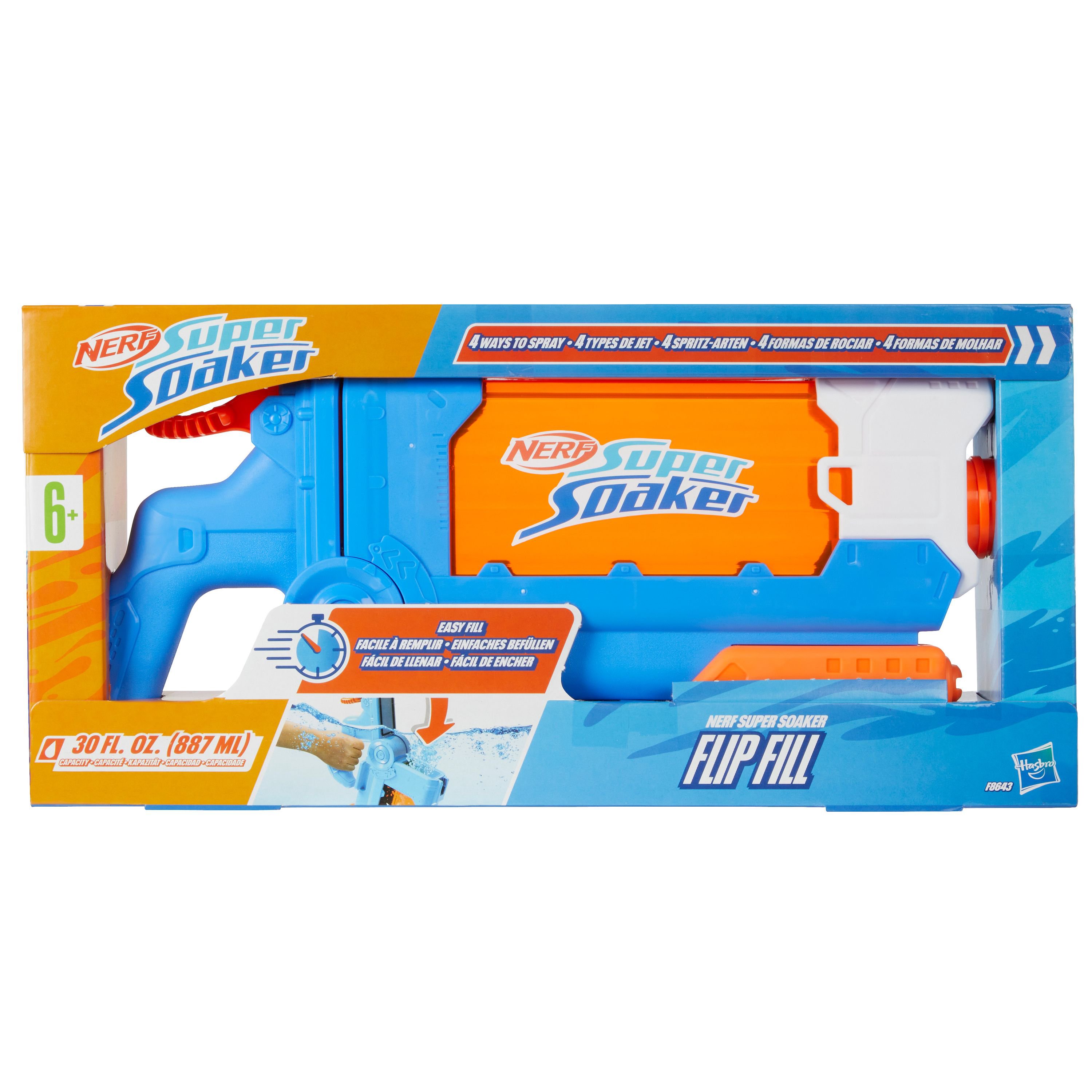 Vandens šautuvas NERF SUPER SOAKER FLIP FILL