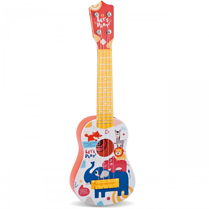 Woopie vaikiška klasikinė gitara, raudona 57cm