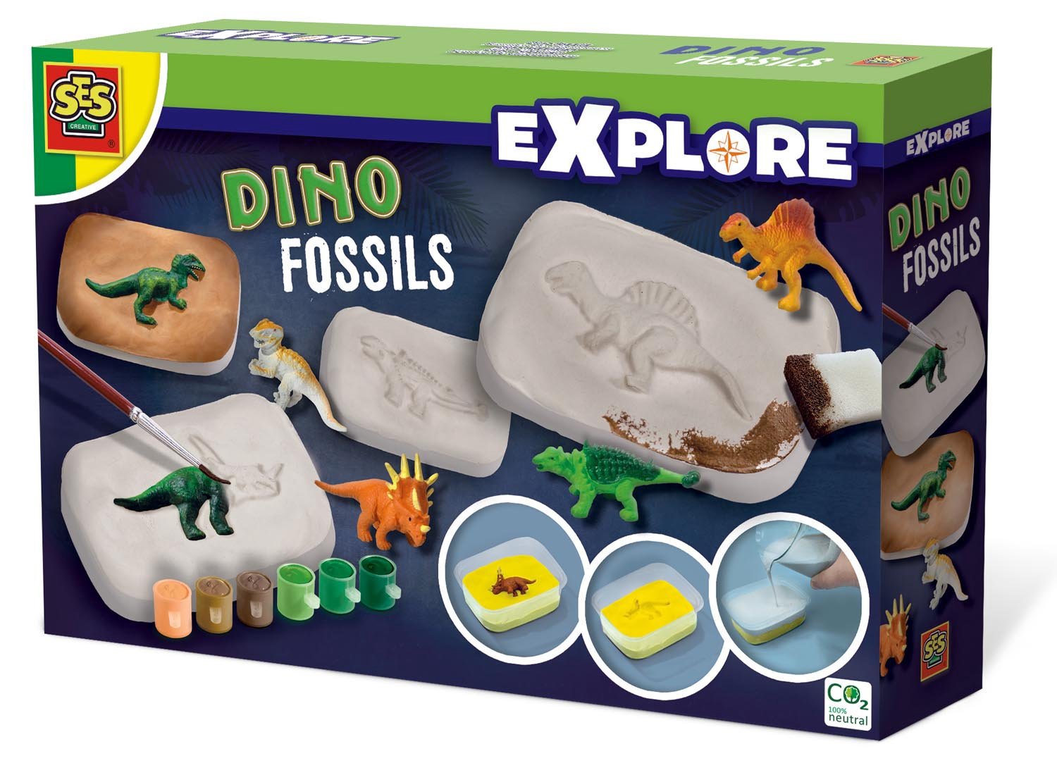 SES Rinkinys „Dinozaurų fosilijos“