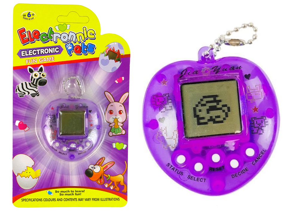 Elektroninis žaidimas Tamagotchi, violetinis
