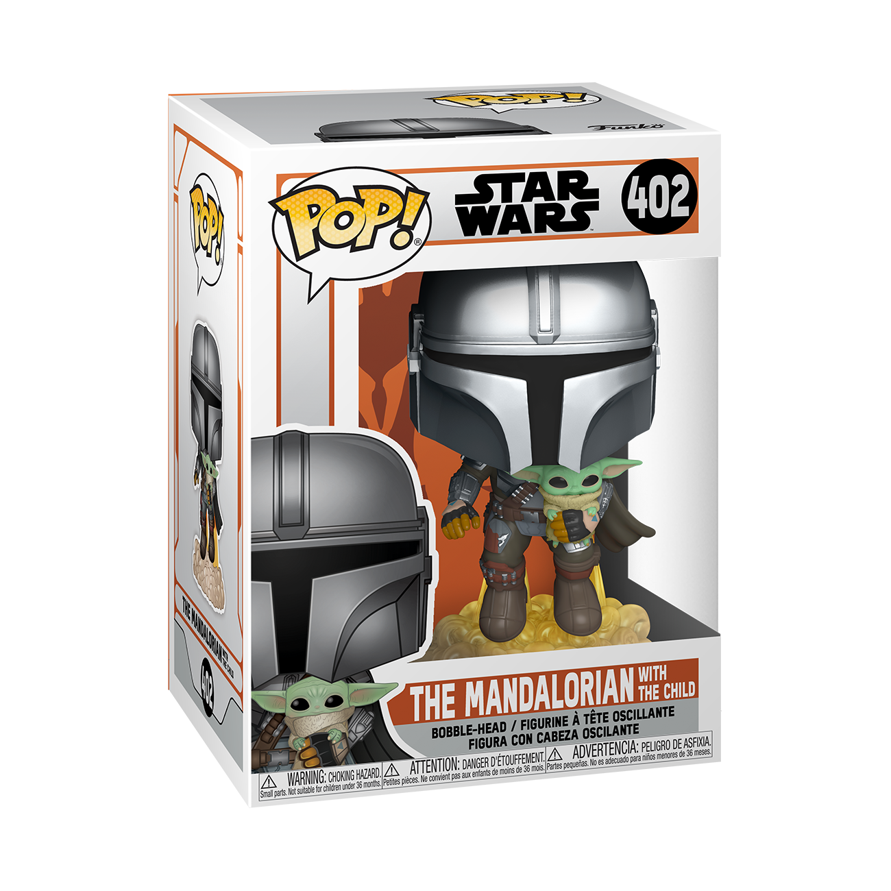 FUNKO POP! Vinilinė figūrėlė STAR WARS: THE MANDALORIAN, 11 cm