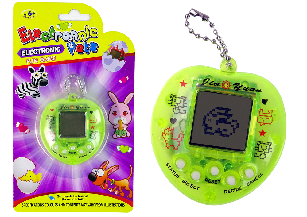 Elektroninis žaidimas Tamagotchi, geltonas