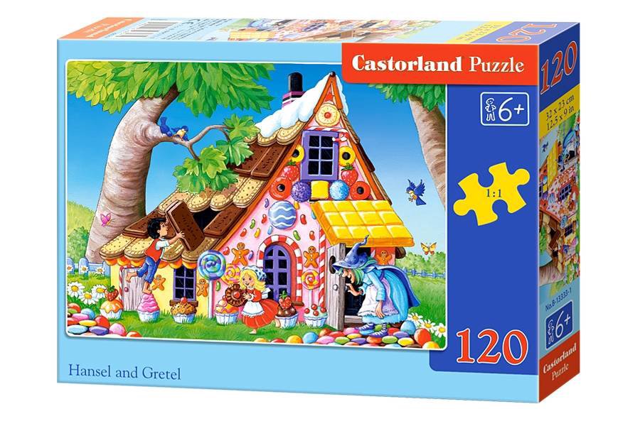 Dėlionė Castorland Hansel and Gretel, 120 dalių