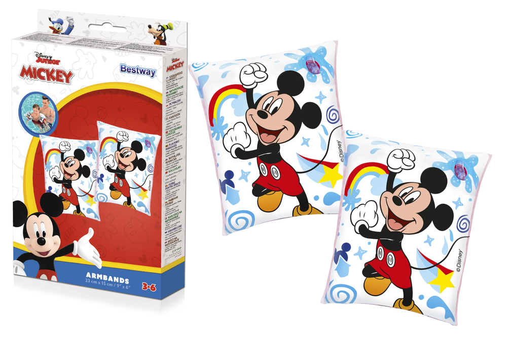 Pripučiamos rankovės plaukimui Bestway Mickey Mouse