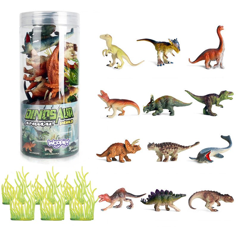 WOOPIE dinozaurų figūrėlių rinkinys, 18 vnt.